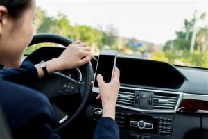 using phone while driving