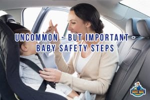 mother-playing-with-her-baby-inside-the-car-Baby Safety