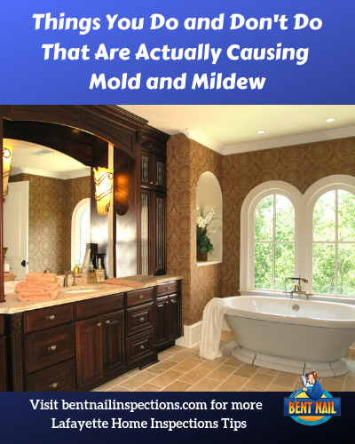 Things You Do and Don't Do That Are Actually Causing Mold and Mildew