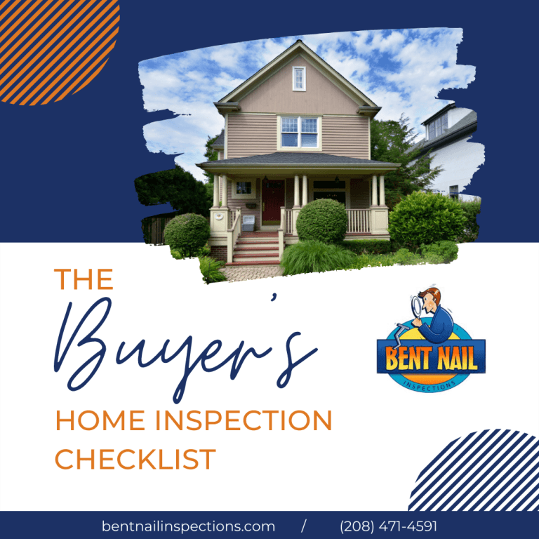 Home Inspection Boise - The Buyer’s Home Inspection Checklist